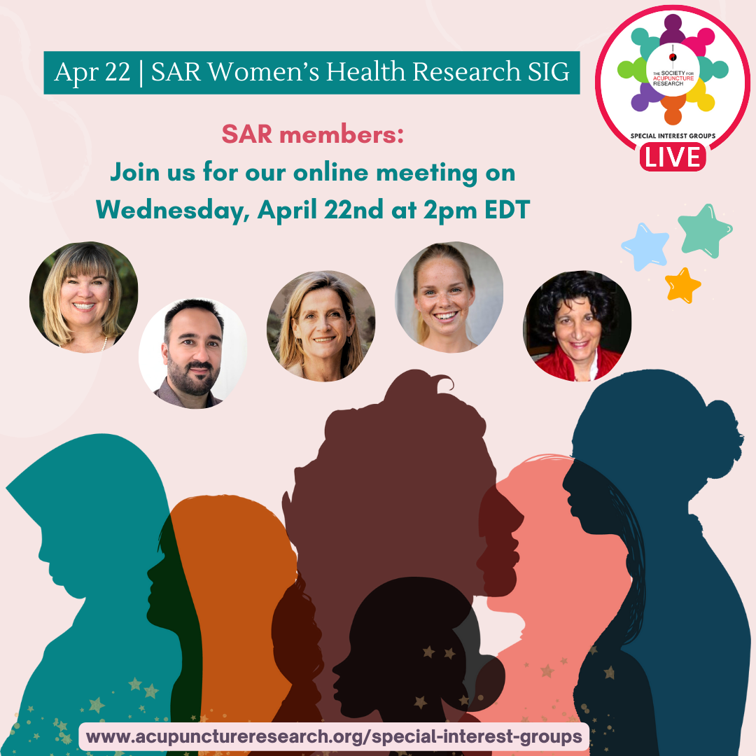 SAR Women's Health SIG Meeting April 2024